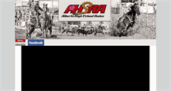 Desktop Screenshot of albertahsrodeo.com